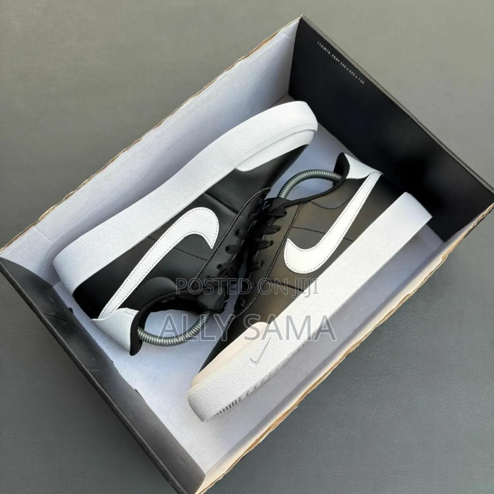 Men's Sneakers Nike Material Canvas Leather Smart Shoes
