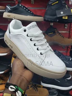 Men's Sneakers Emporio Material Leather