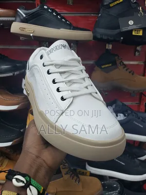 Men's Sneakers Emporio Material Leather