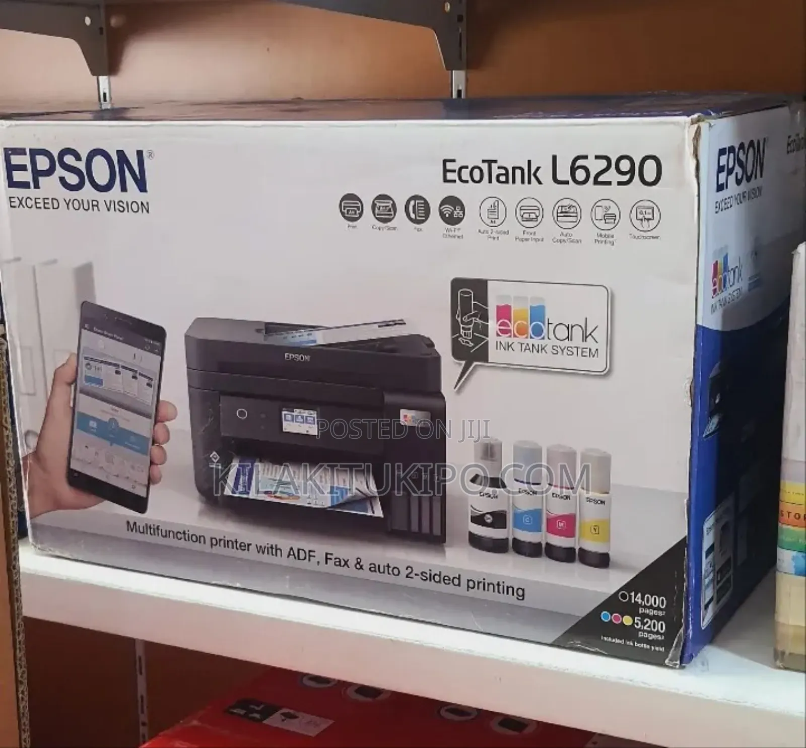 Ecotank L6290 Epson Wifi,Fax,Copy, Adf,Scan, Duplex