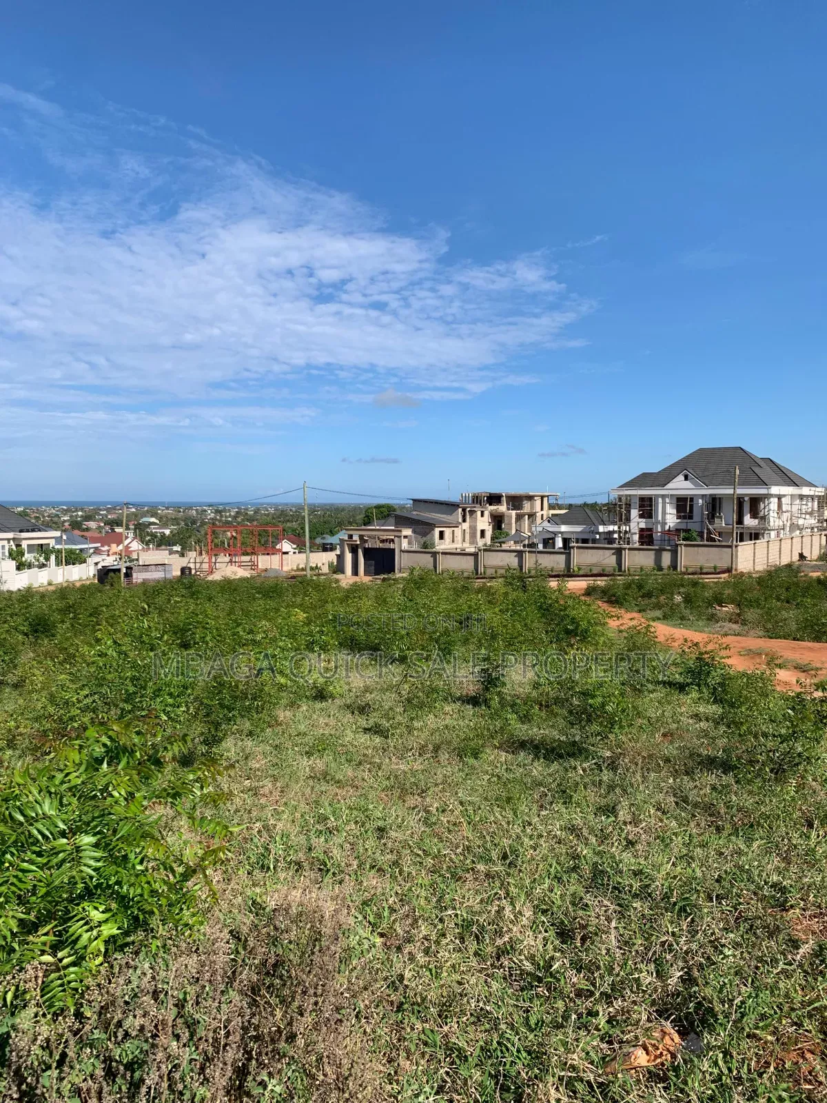 Plot for Sale With Sea View at Bunju Beach Mbweni Kilimahewa SQM 4700