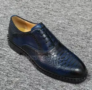 Viatu Daraja La Kwanza or Men's First Class Leather Materials Shoes