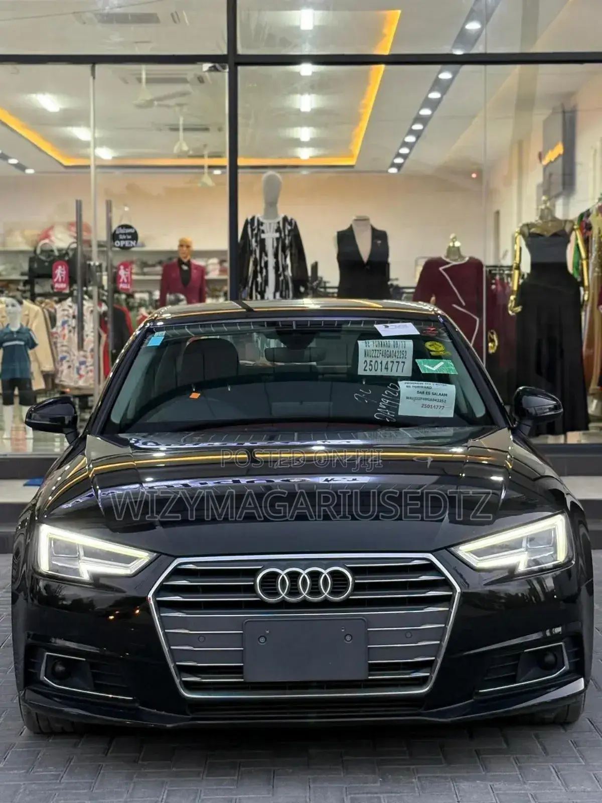 Audi A4 2017 Matt Black