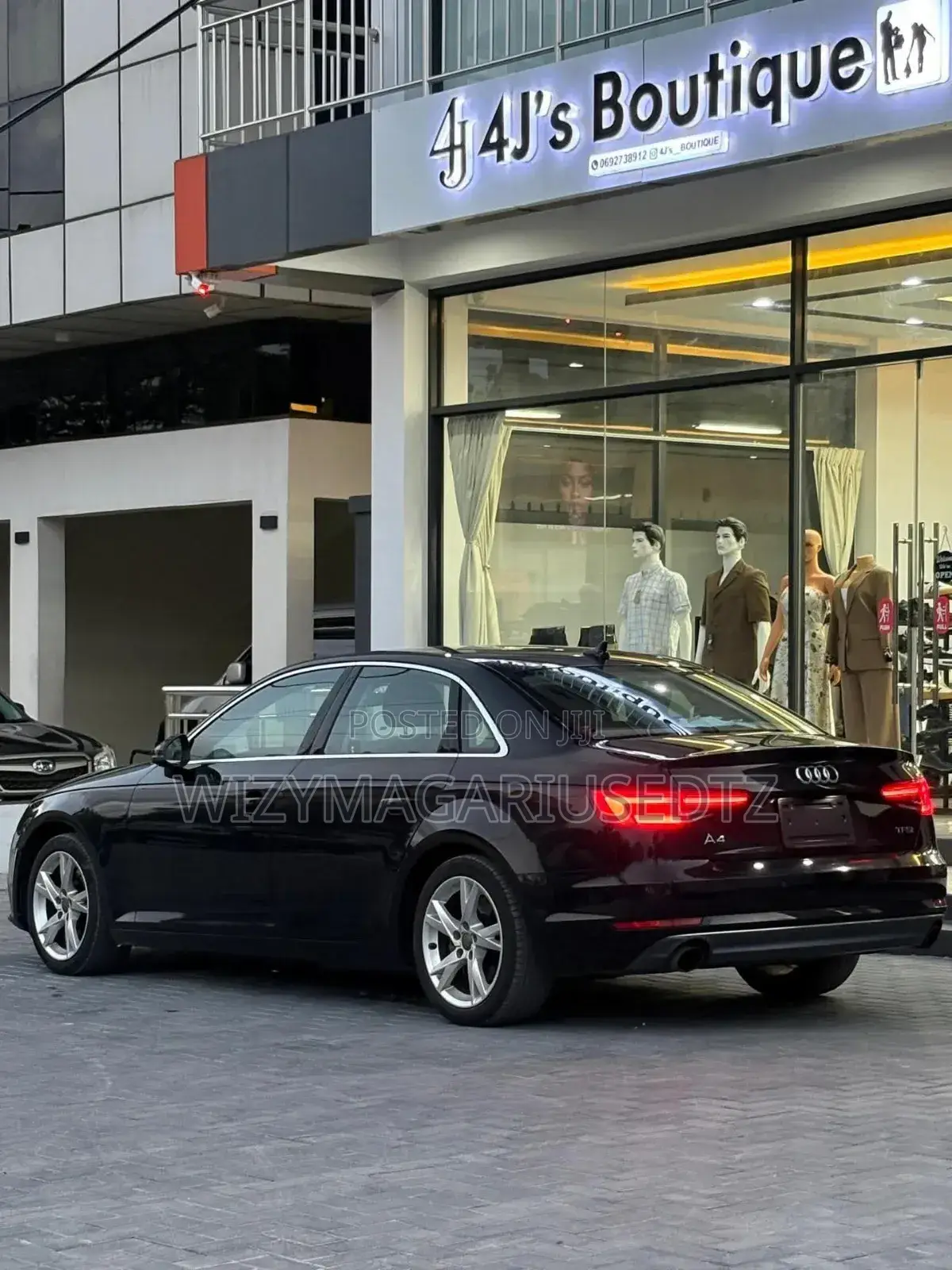 Audi A4 2017 Matt Black