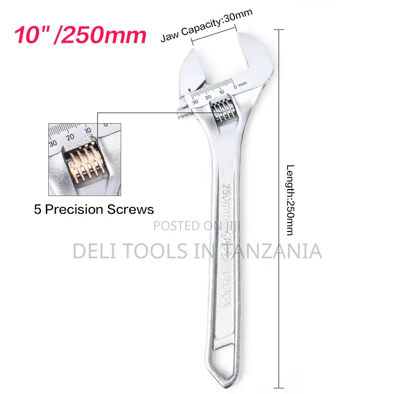 Deli Adjustable Spanner