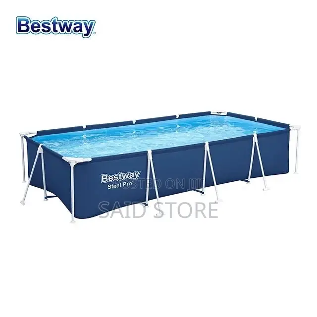56424 Bestway 400*211*81cm/157"x83"x32" Steel Pro Splash Frame Pool/