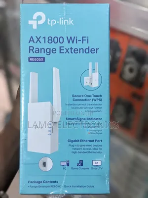 Tp Link Re605x Ax1800 Mesh Wi-Fi 6 Range Extender