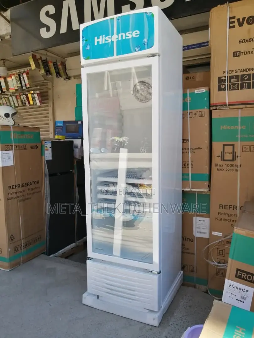 Hisense Showcase Refrigerator Fl-50fc 382l Single Door