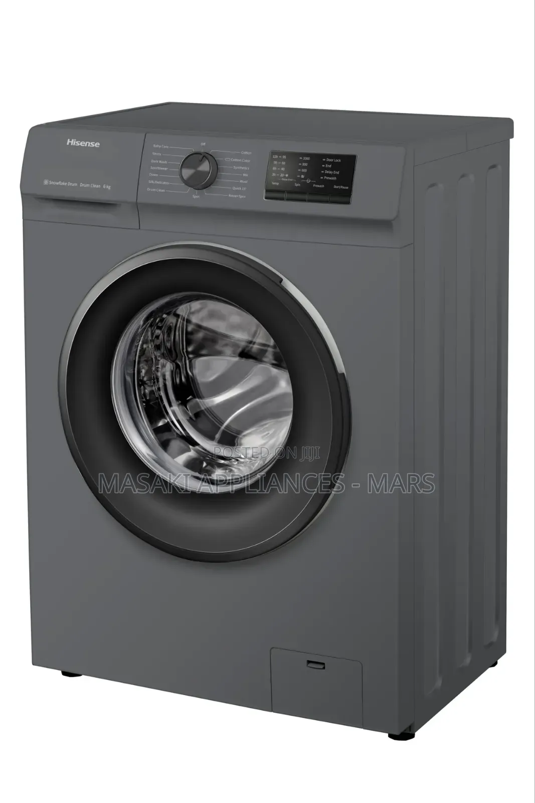 New! Hisense Wfvc6010 | 6kg Front Loader Washing Machine