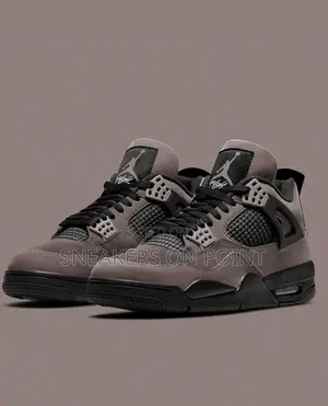 Nike Air Jordan 4 Retro Sneakers in the “Cave Stone and Black “