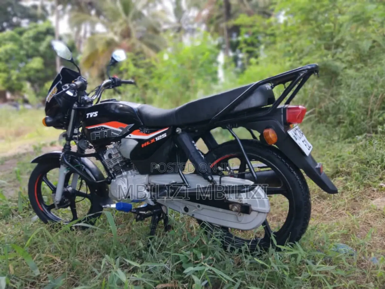 TVS HLX 125 2025 Black