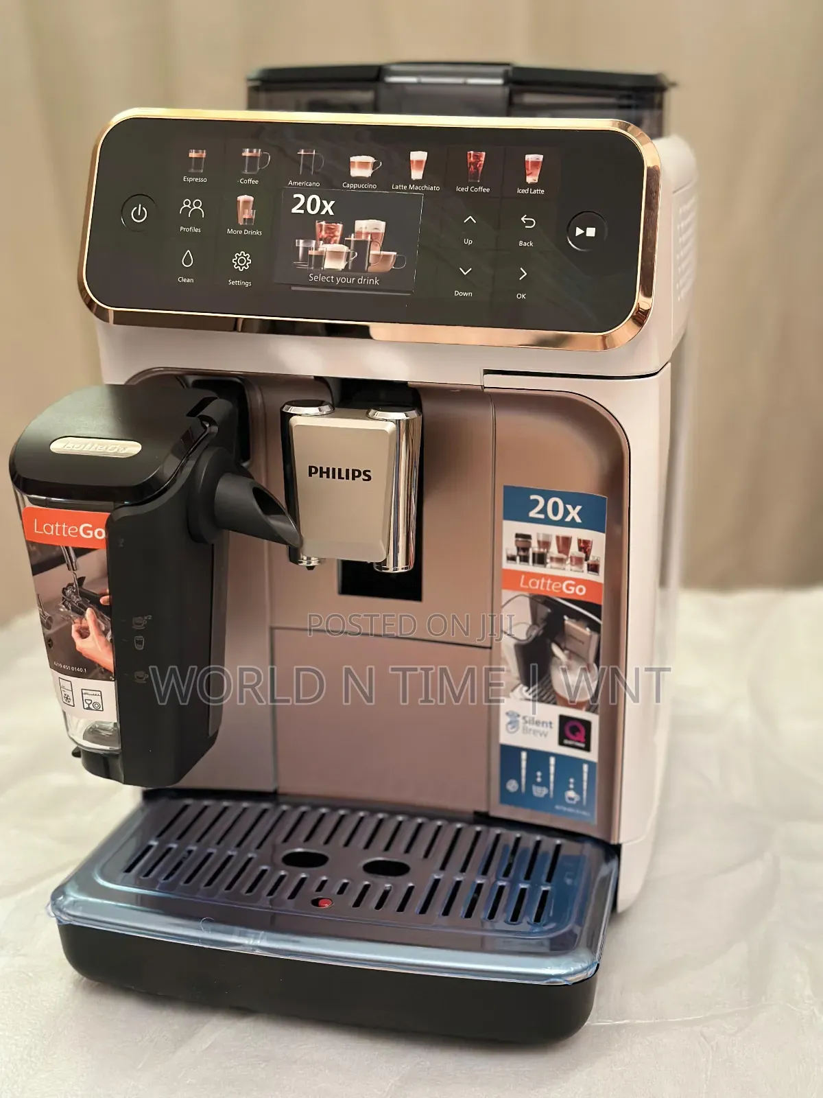 Philips 5500 Series Fully Automatic Espresso Machine - Lattego