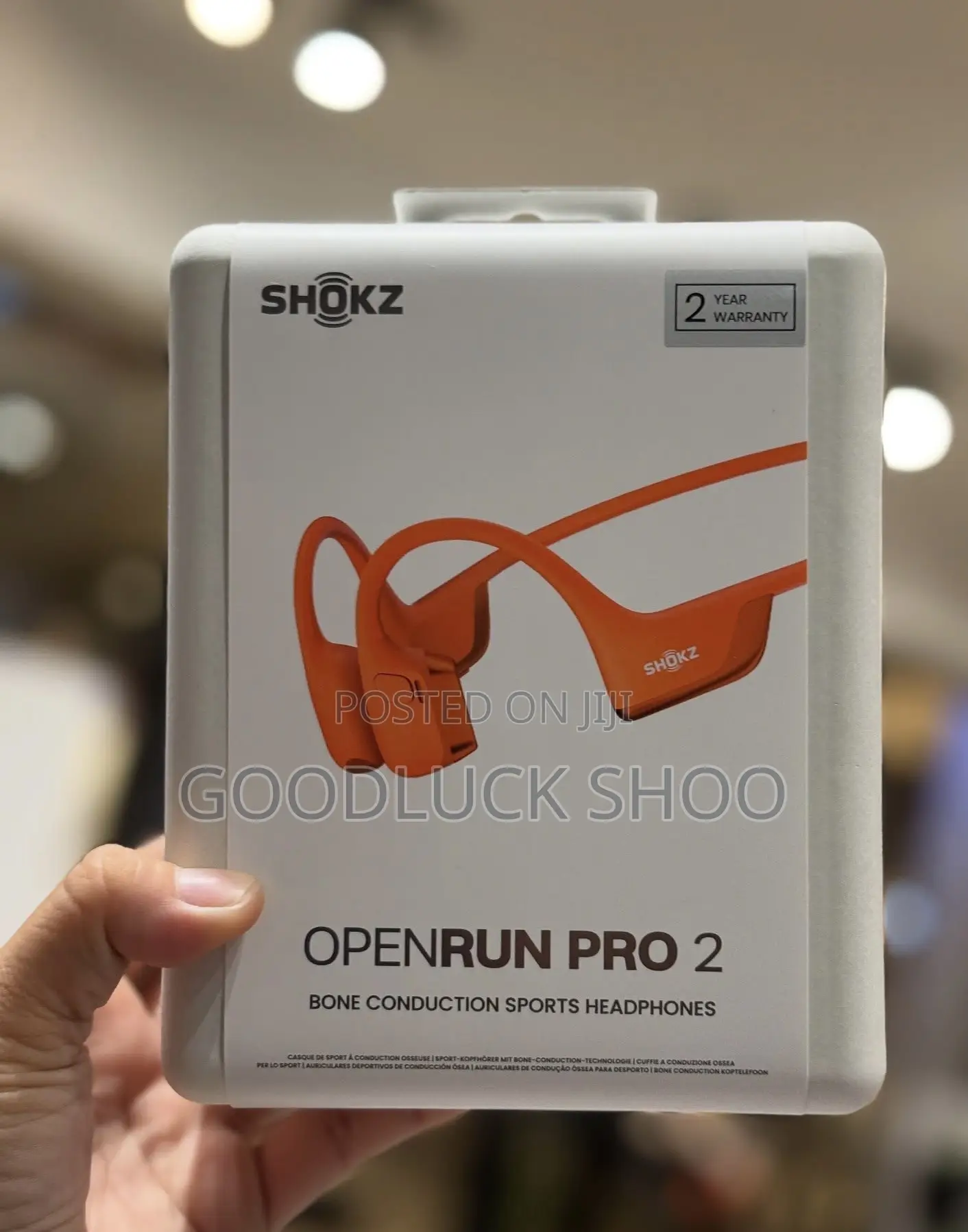 Shokz Open Run Pro 2 Sports Noise Cancelling Earbuds