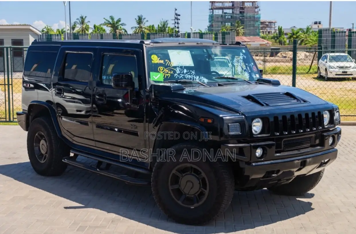Hummer H2 SUV Luxury 2008 Black