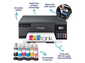 L8050 Ecotank Epson Ink Jet Wifi,Copy,Photo,Scan A4 Printer