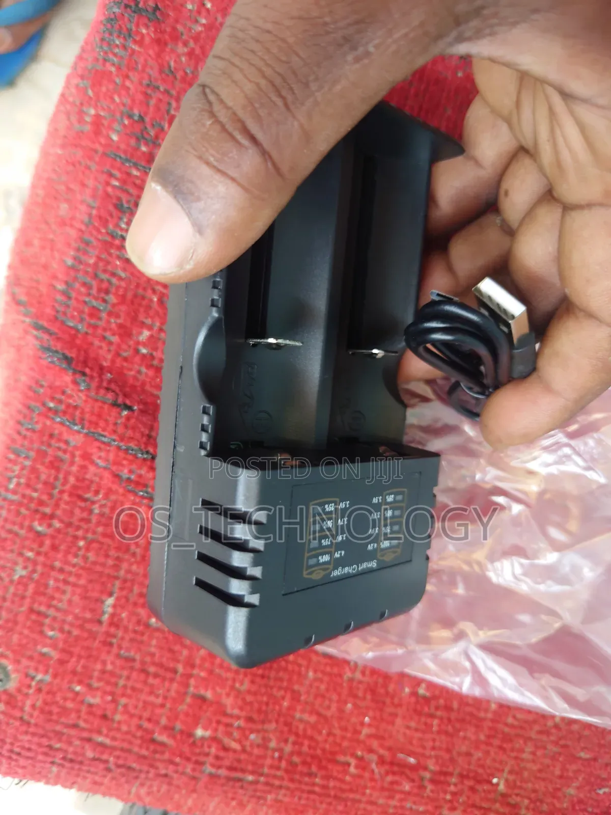 Original Fast Lithium Battery Charger Double Line.15w 2.4a 5v