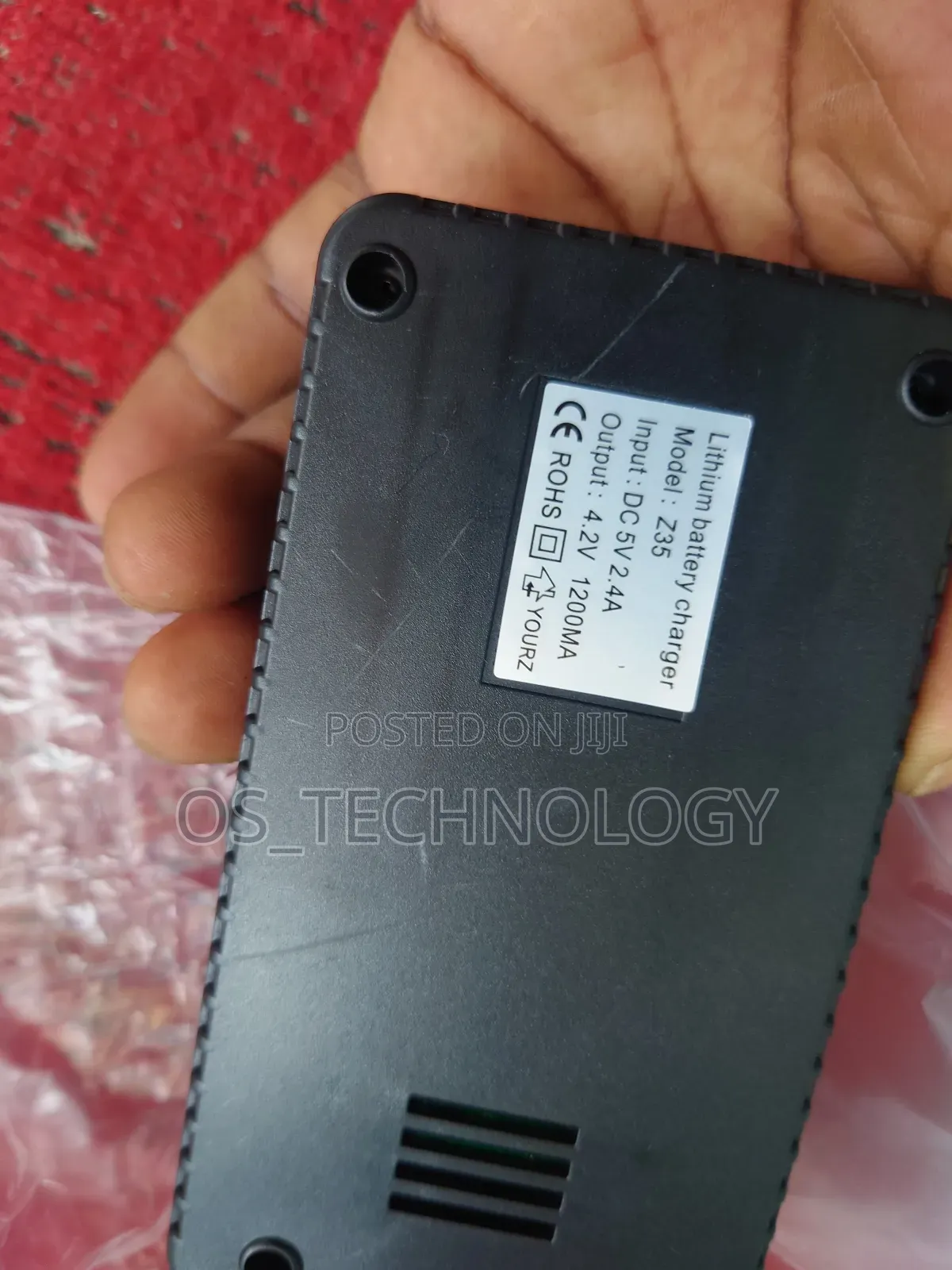 Original Fast Lithium Battery Charger Double Line.15w 2.4a 5v