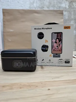 2-in-1 Original Sx21 Wireless Microphone for iPhone + Android