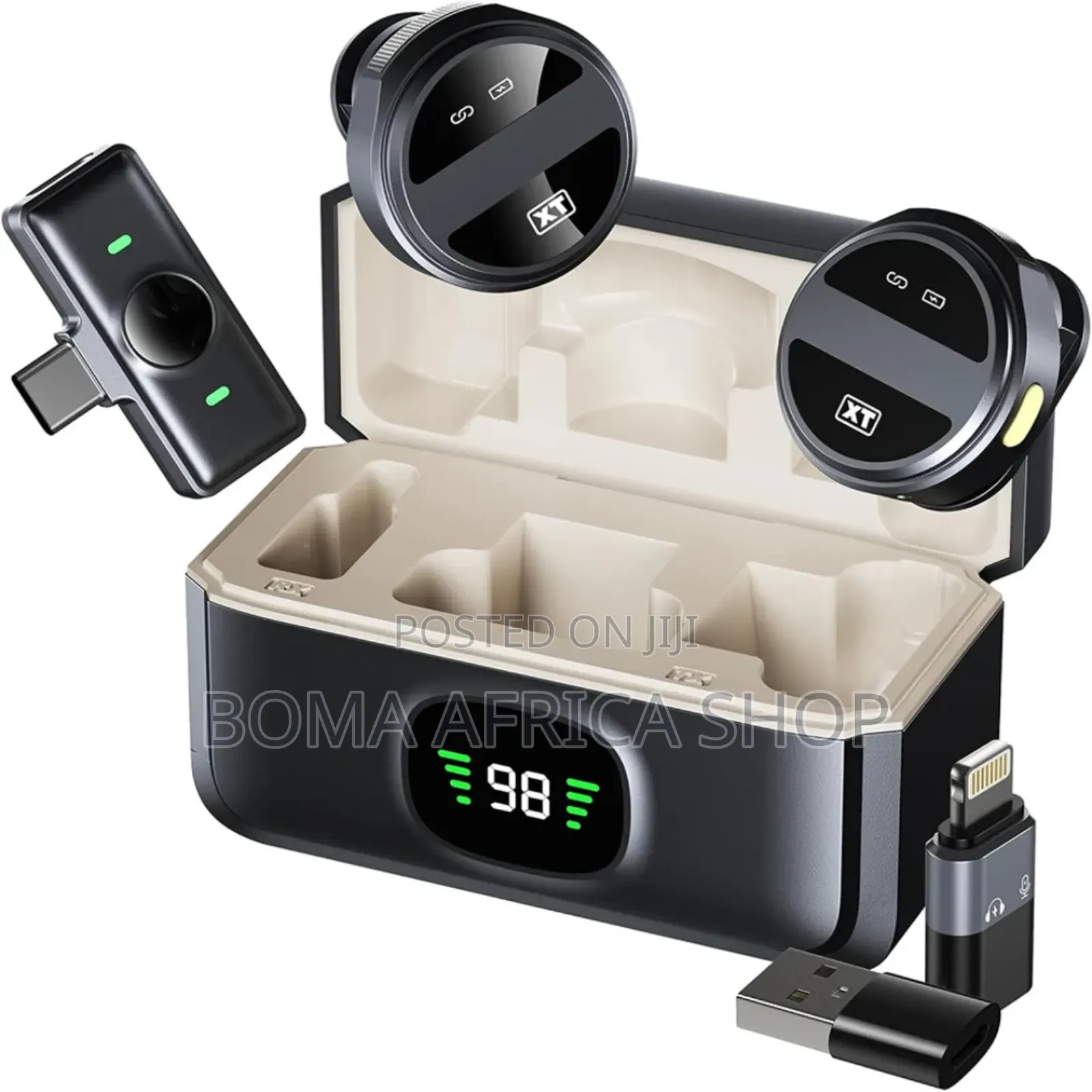 2-in-1 Original Sx21 Wireless Microphone for iPhone + Android