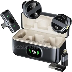 2-in-1 Original Sx21 Wireless Microphone for iPhone + Android