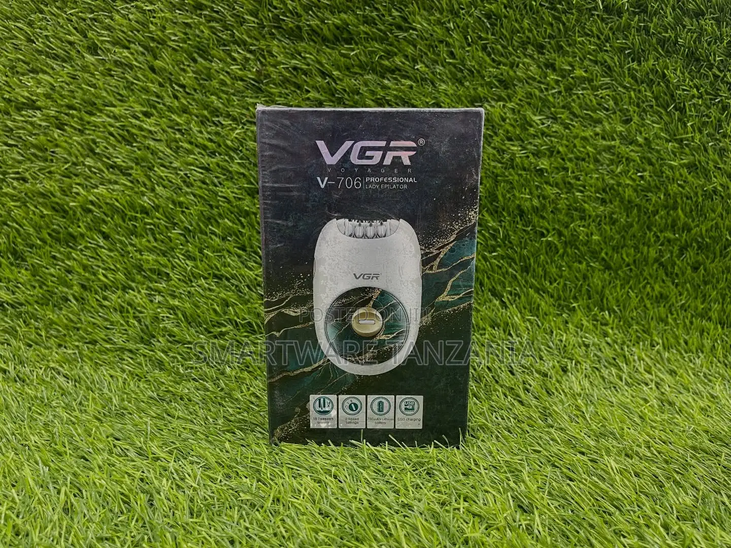 VGR v-706 Professional Lady Epilator Cordless Usb Rechargeable