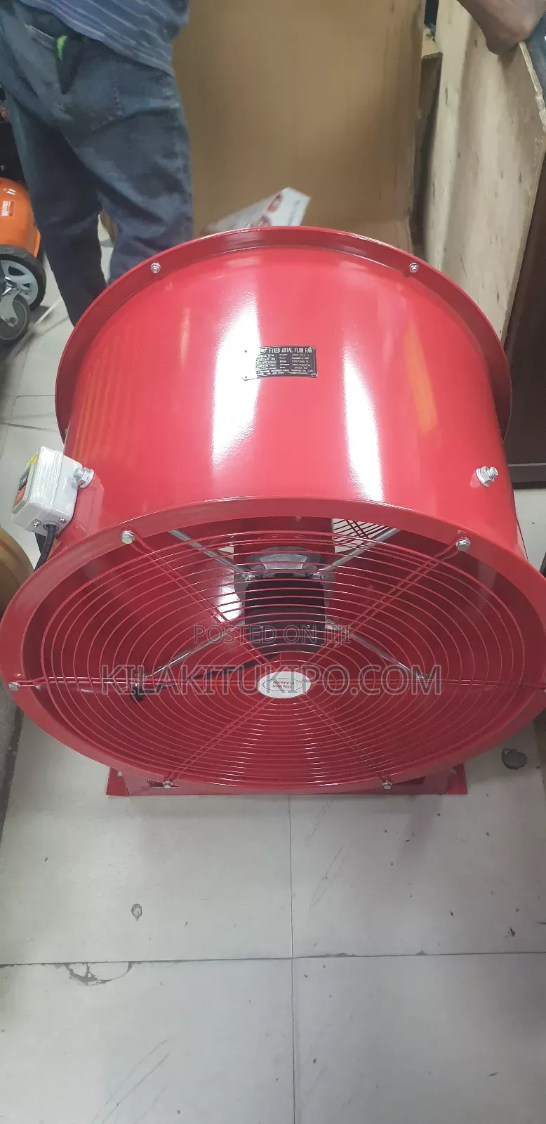 Fixed Axial Flow Fan 3000w*4hp Size 600cm(24)