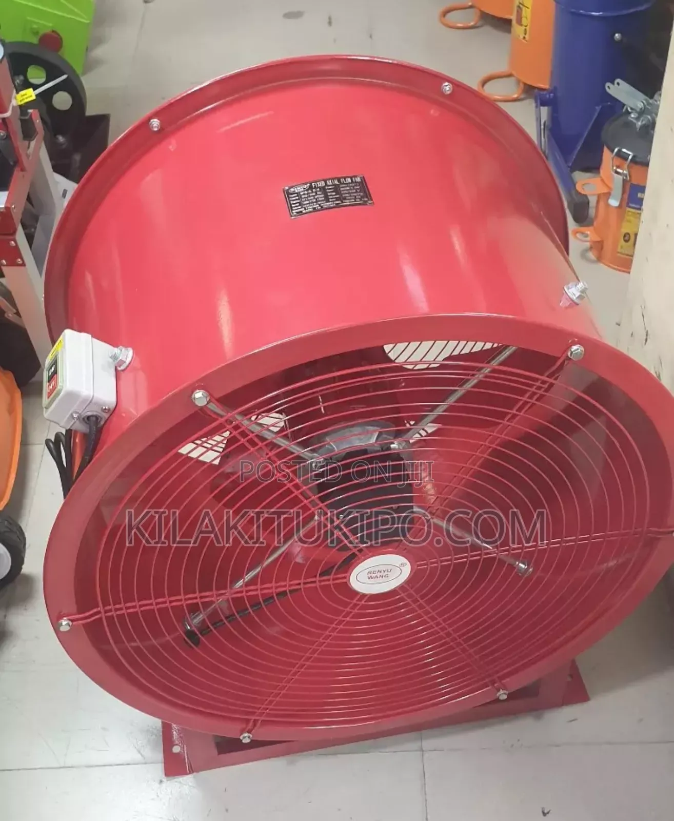 Fixed Axial Flow Fan 3000w*4hp Size 600cm(24)