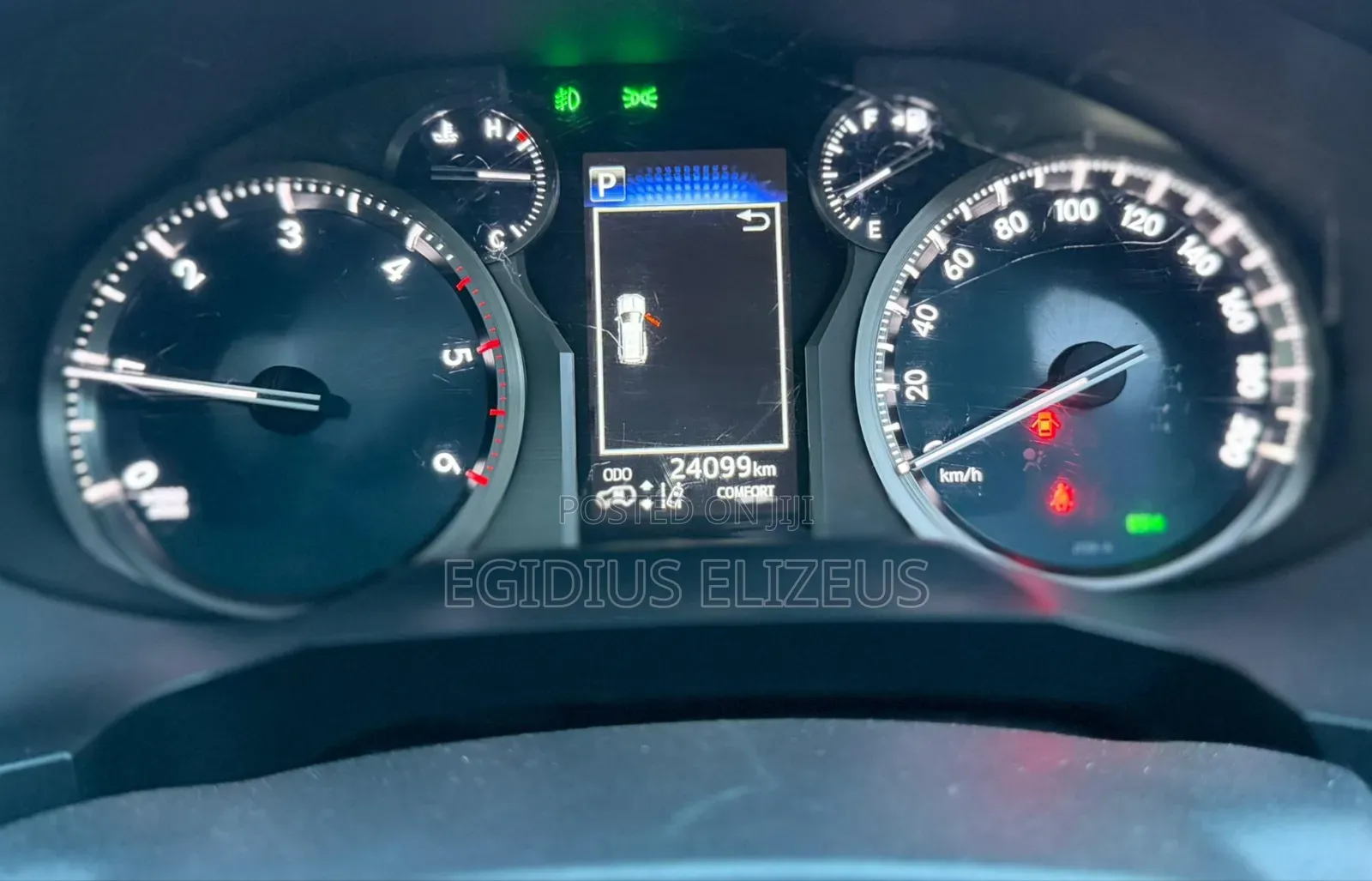 Toyota Land Cruiser Prado 2021 Gray