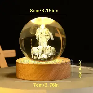 1 Piece Crystal Ball Night Light,
