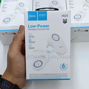 Hoco Hi25 Wireless Doorbell Set Low Power 60 Ringtones 150m Range