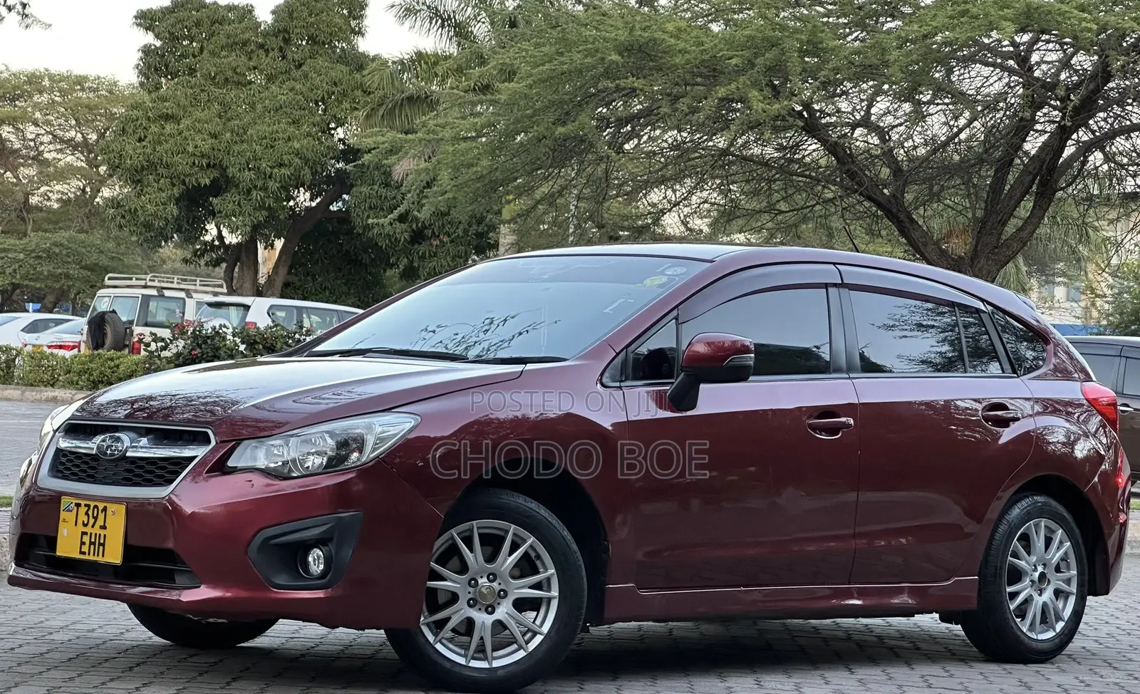 Subaru Impreza 2012 Burgundy