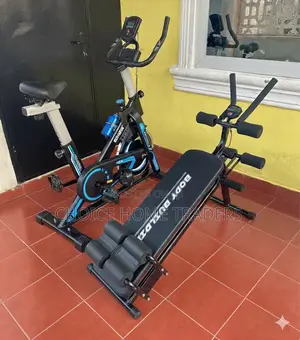 Spinning Bike With 8pack/Pack Care