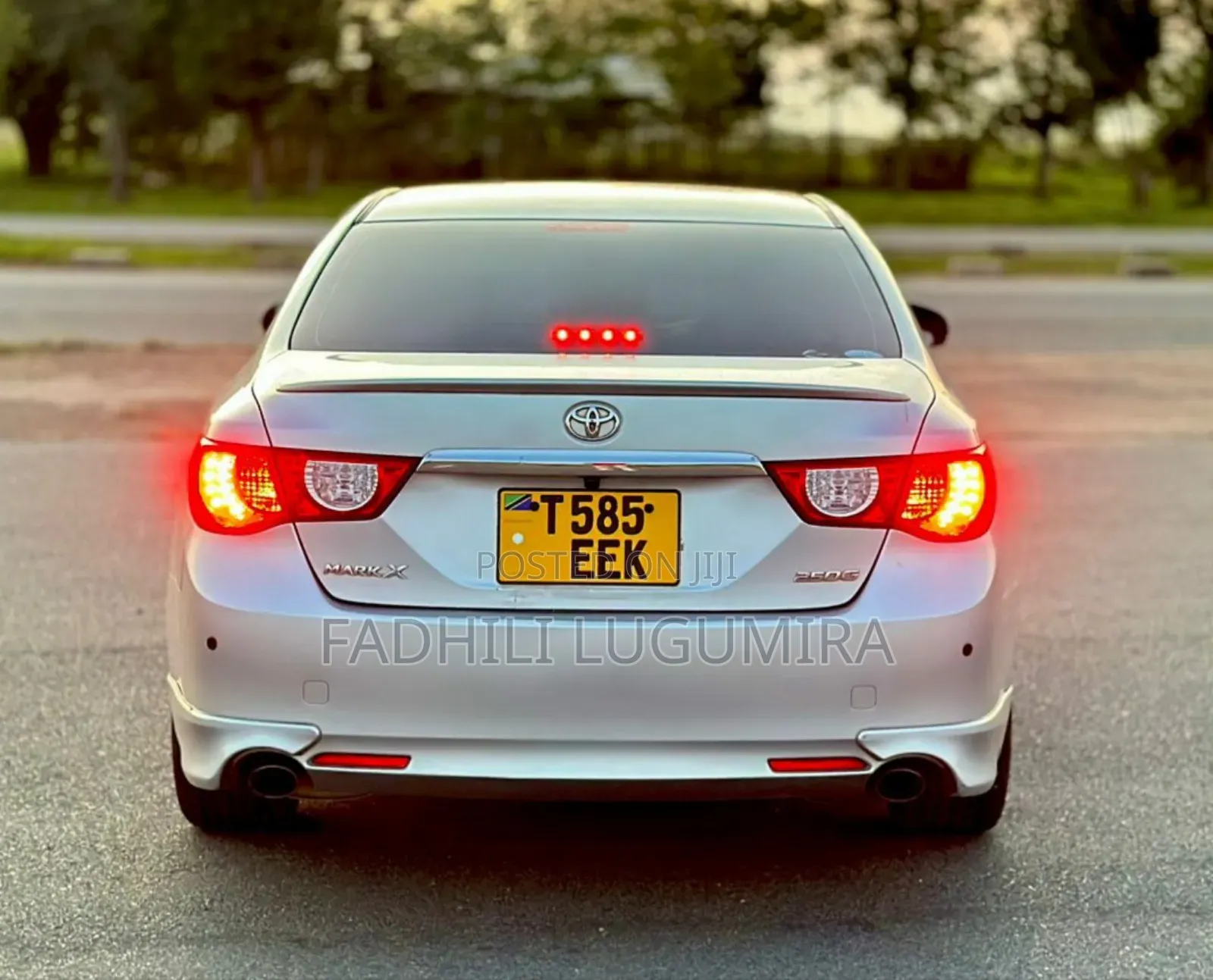 Toyota Mark X 2008 Silver