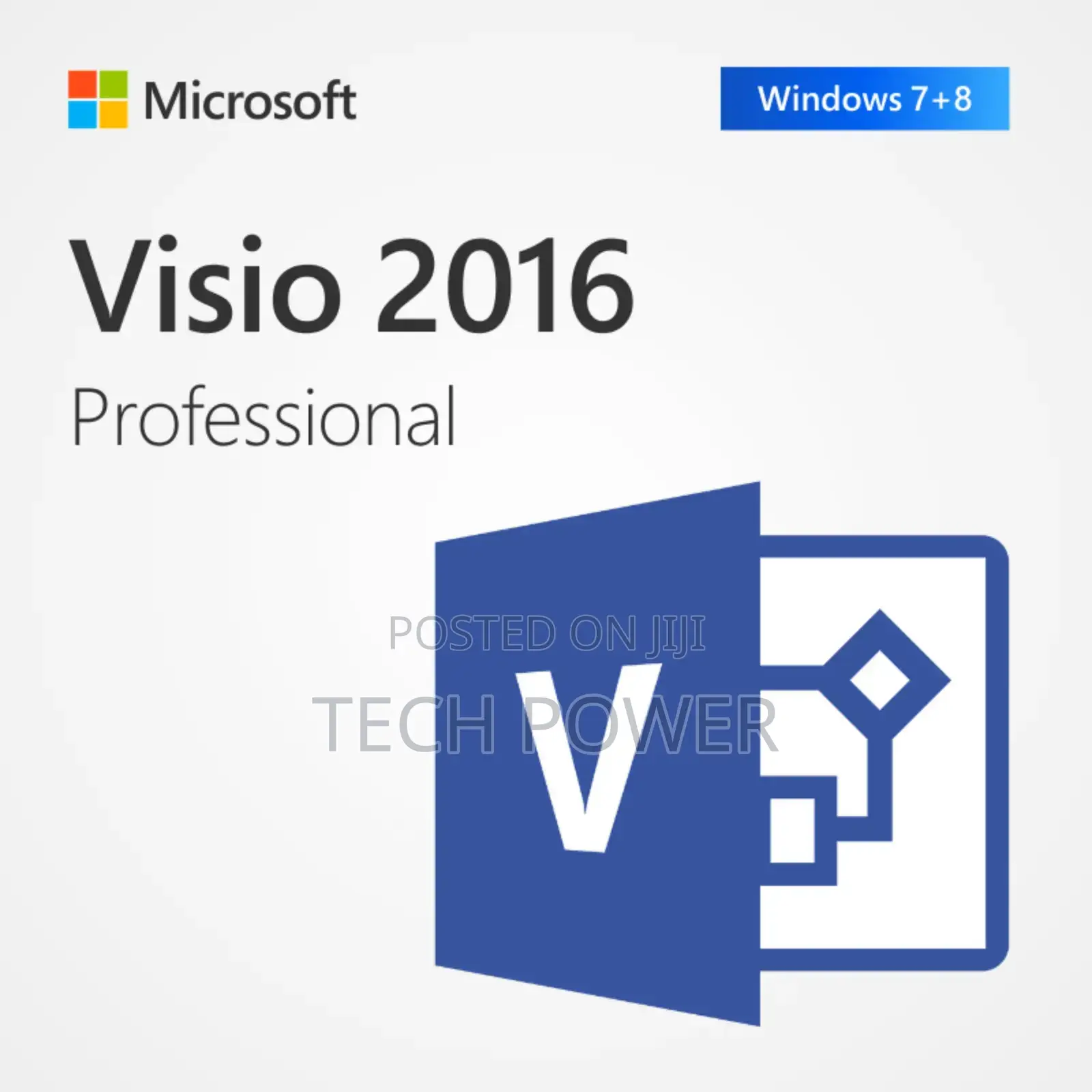Microsoft Visio Professional 2016 – Diagram Flowchart Software