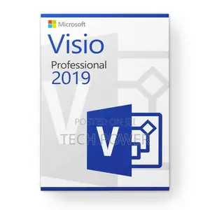 Microsoft Visio Professional 2019 – Diagram Flowchart Software