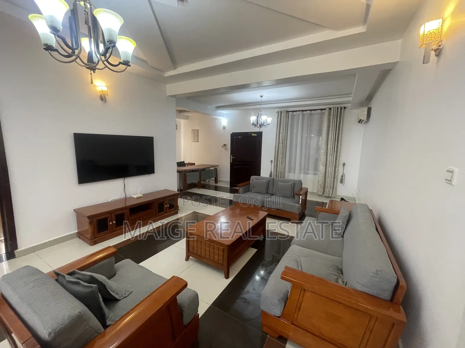 Furnished 3bdrm Apartment in Mikocheni for rent