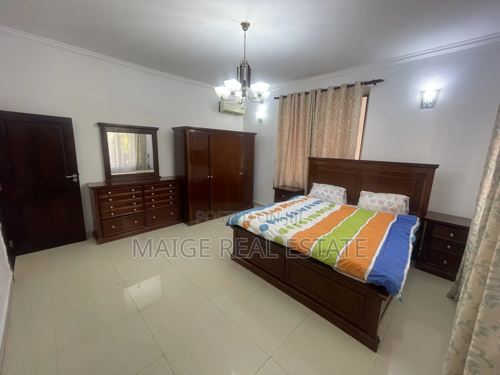 Furnished 3bdrm Apartment in Mikocheni for rent