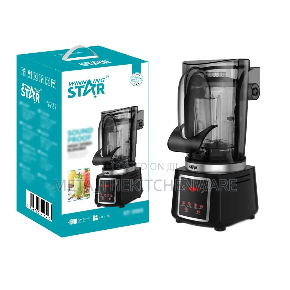Winning Star Sound Proof High Speed Blender 2l 800w