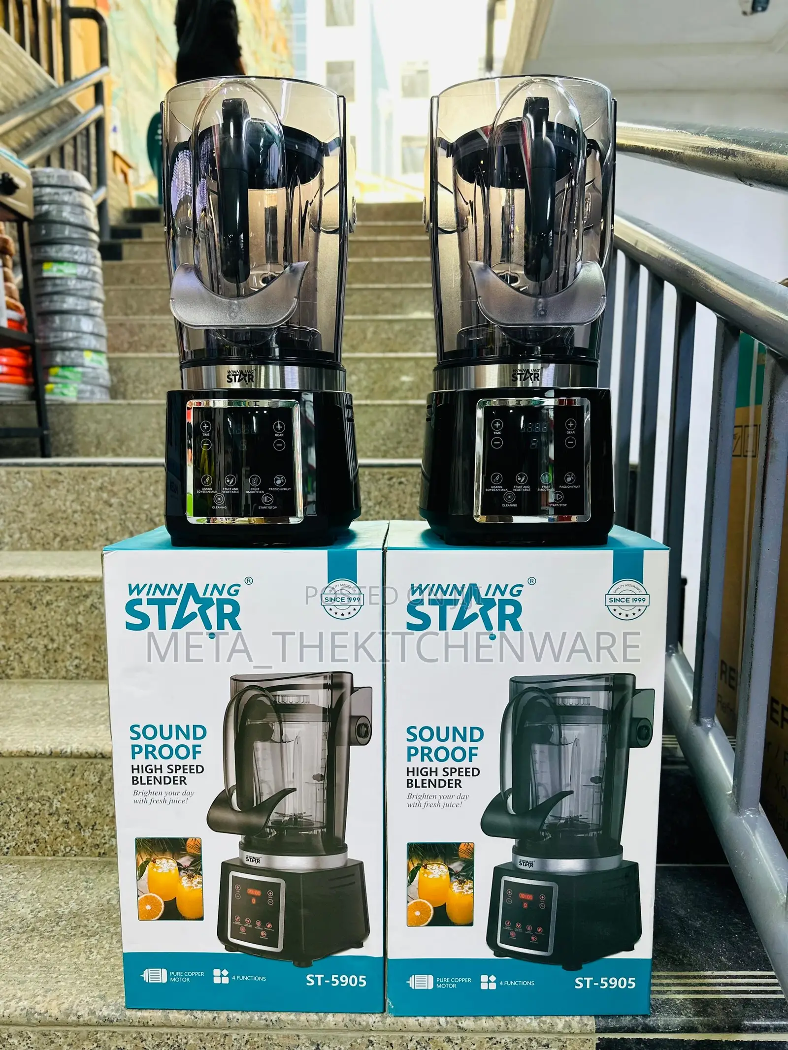 Winning Star Sound Proof High Speed Blender 2l 800w