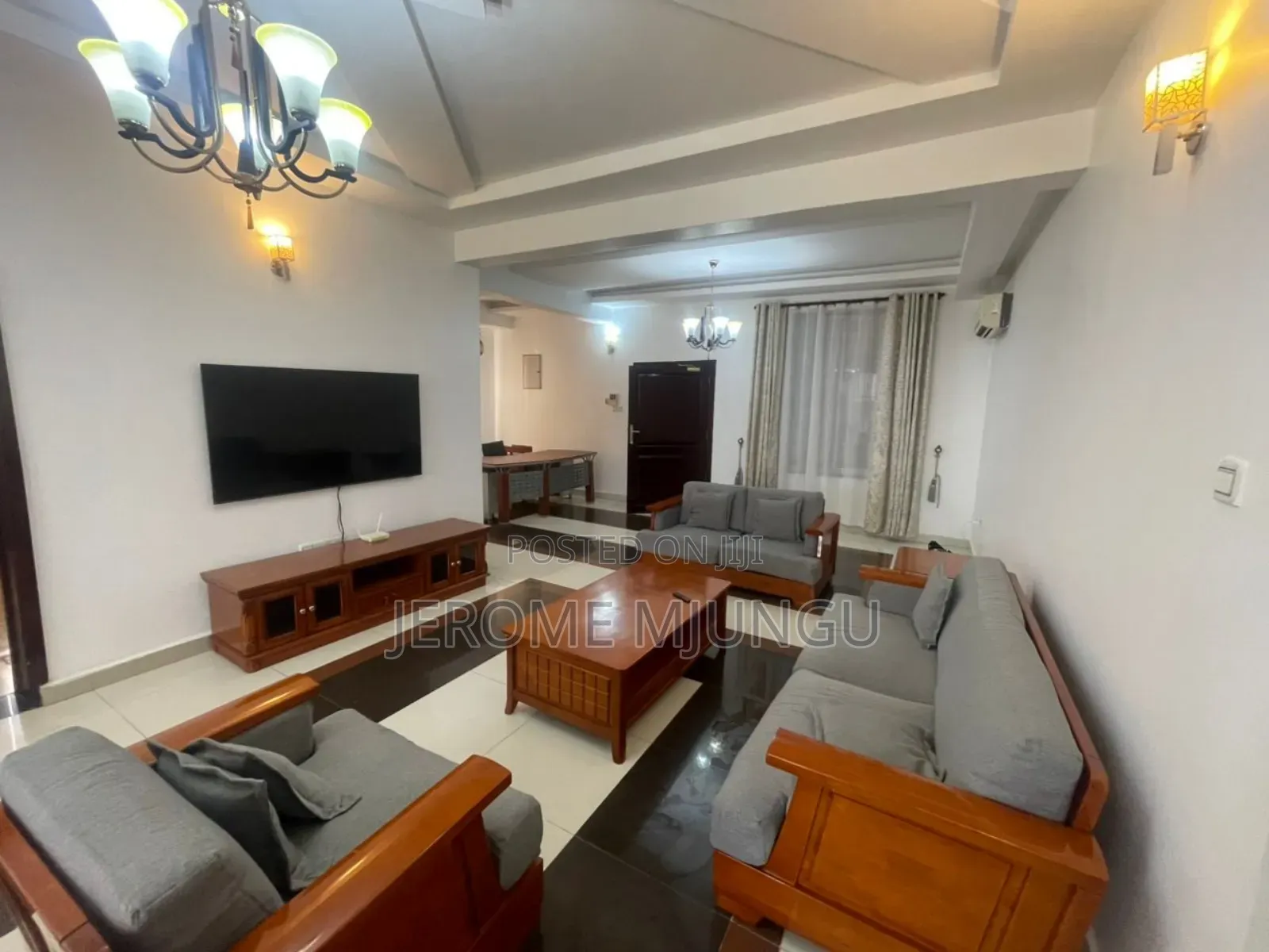 Furnished 3bdrm Apartment in Mikocheni for rent