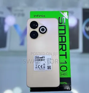 New Infinix Smart 10 HD 64 GB Gold
