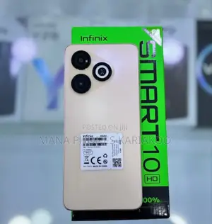 New Infinix Smart 10 HD 64 GB Gold