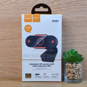 Hoco D101 Hd Webcam 720p 30fps With Noise Reduction Microphone Usb