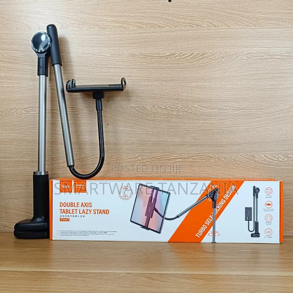 Hoco Ph47 Double Axis Tablet Stand Self-Locking Design 360 Rotation