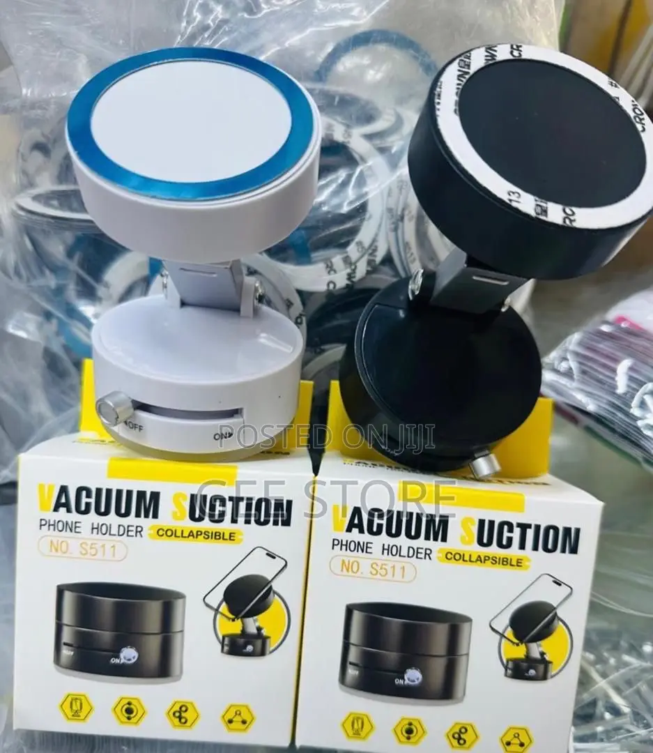 Vacuum Suction Phone Holder