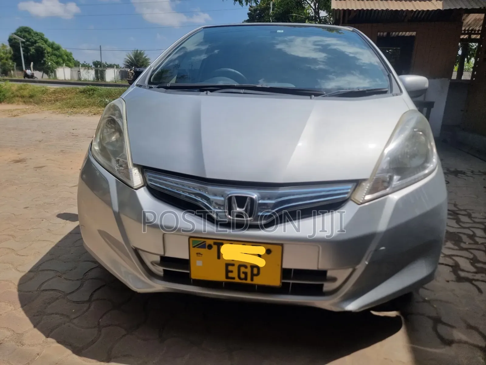 Honda Fit 2012 Silver