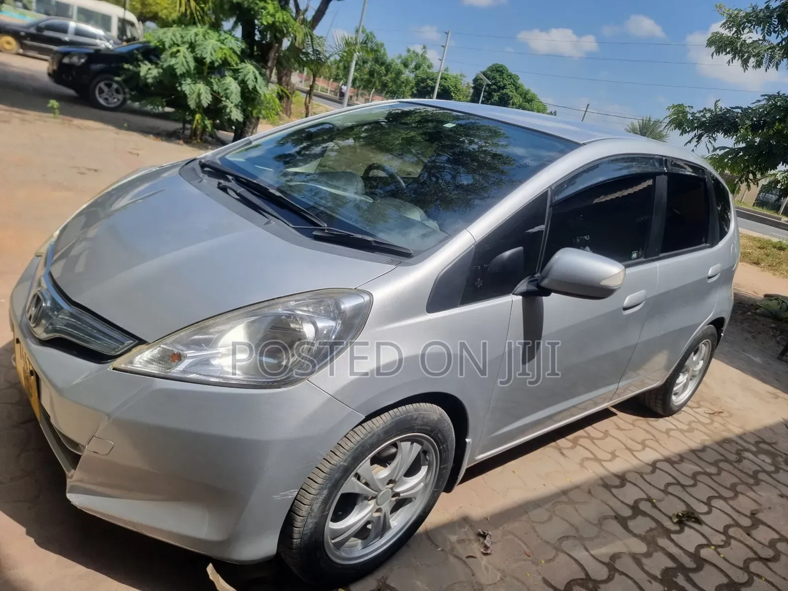 Honda Fit 2012 Silver