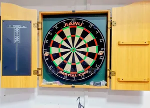 Dartboard Set With Cabinet