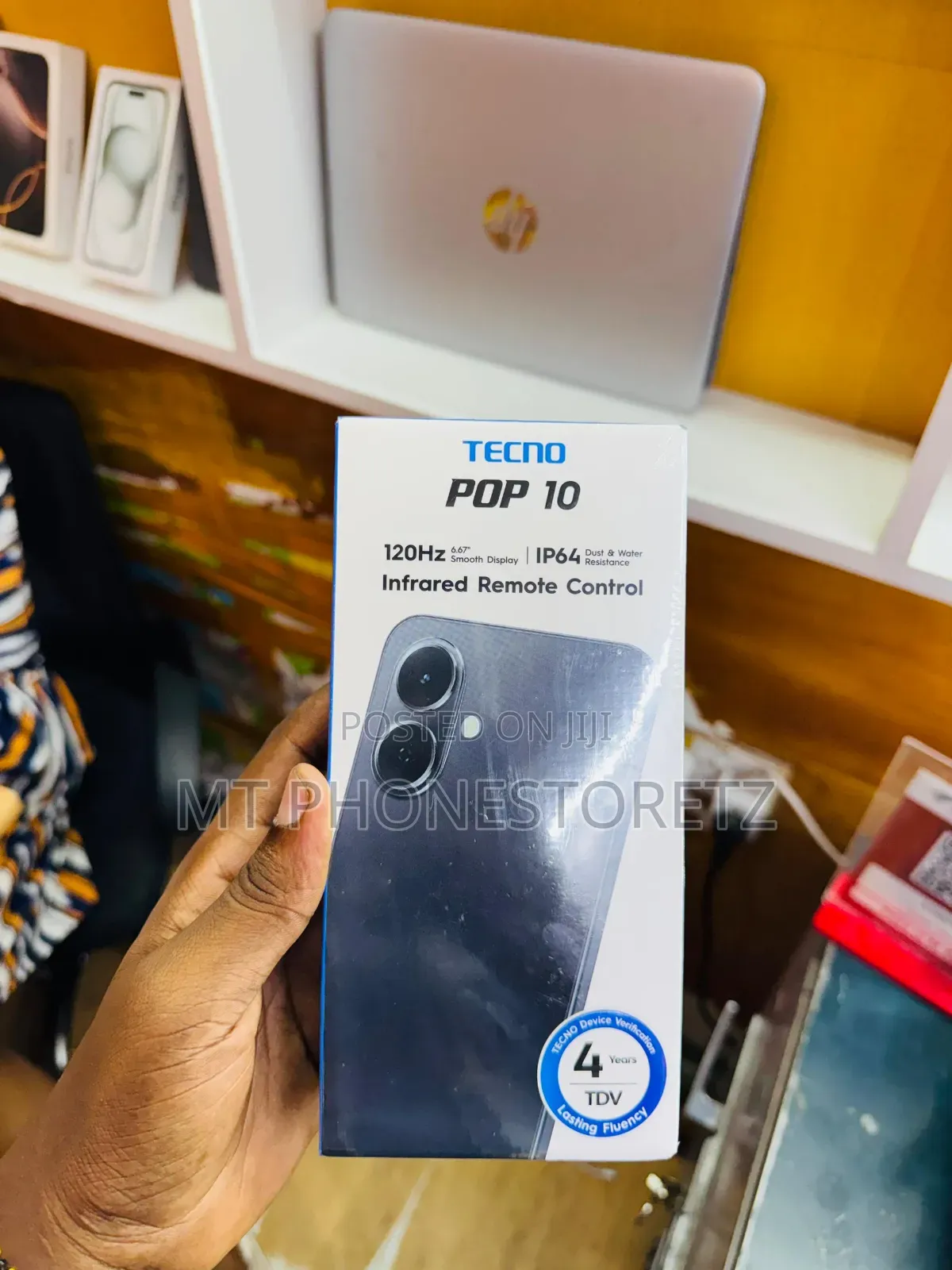 New Tecno Pop 10 128 GB Black