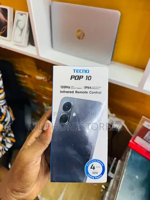 New Tecno Pop 10 128 GB Black